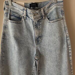 NWT Banana Republic Women’s Wide Leg Cropped Jeans Pants 29 8